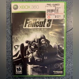 Fallout 3 Xbox 360 game (used)
